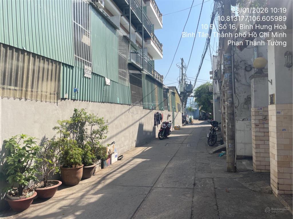 Bán nhà riêng tại 8/5 đường số 16, khu phố 2, bình hưng hòa, bình tân, hcm, 142.6m2, 05832561