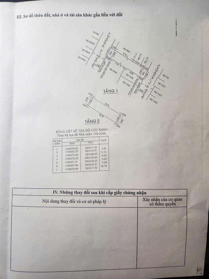 Bán nhà riêng tại 8/5 đường số 16, khu phố 2, bình hưng hòa, bình tân, hcm, 142.6m2, 05832561