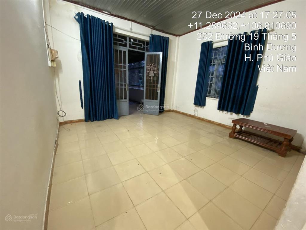 Ngân hàng bán trực tiếp, thủ tục nhanh gọn 100m2 nhà tại phước vĩnh, phú giáo, bình dương03365858