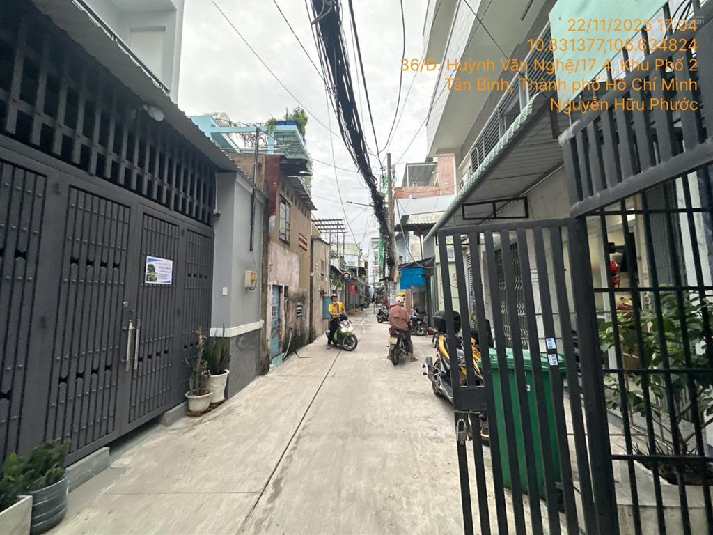 Bán nhà riêng tại td36, tbd04, 36/4/19 huỳnh văn nghệ, phường 15, quận tân bình, hcm