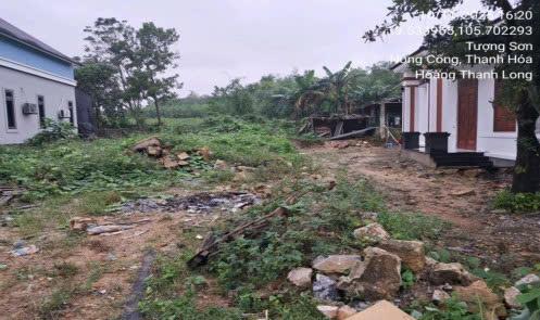 Ngân hàng thanh lý lô đất 240m2 tại td23 thôn thị long  tượng sơn  nông cống  thanh hóa 03814744
