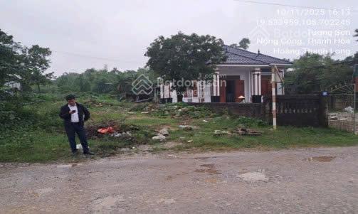 Ngân hàng thanh lý lô đất 240m2 tại td23 thôn thị long  tượng sơn  nông cống  thanh hóa 03814744
