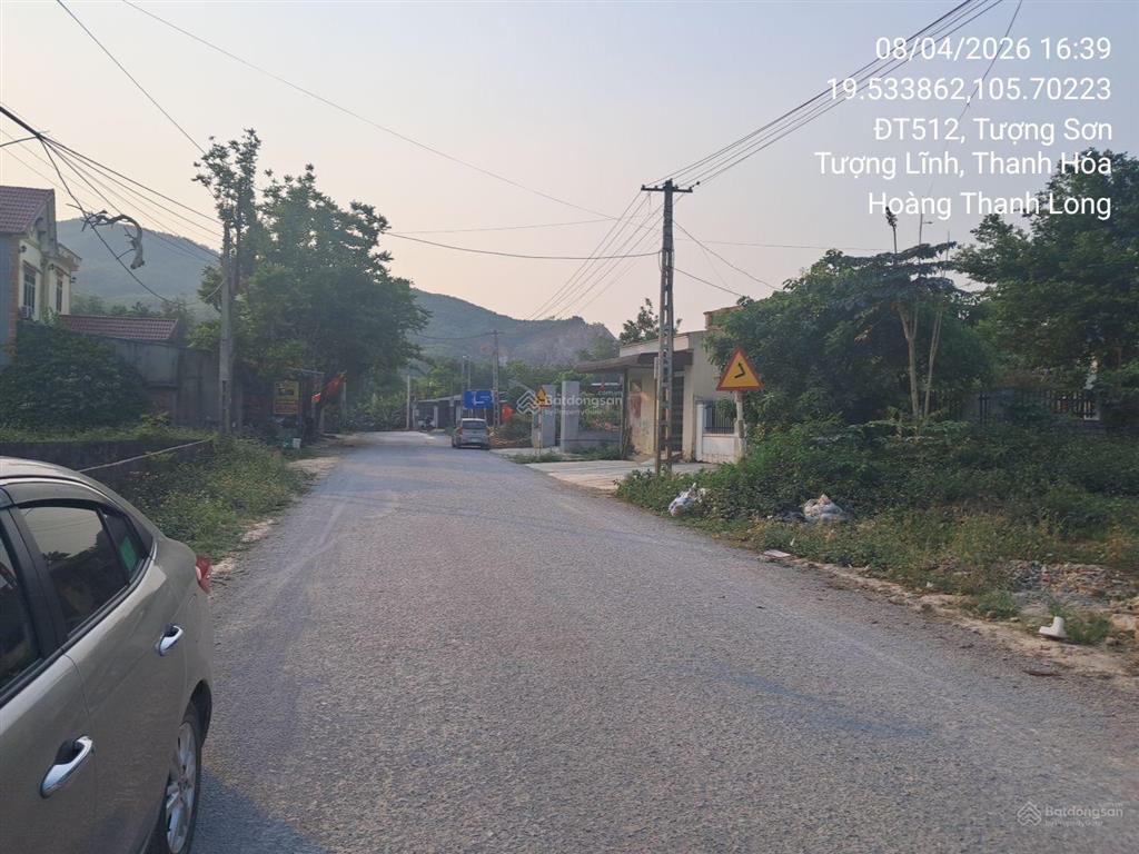 Bán lô đất 223m2 tại td155 tbd39 đo vẽ năm 20026, thôn thị long, tượng sơn, nông cống, thanh hóa
