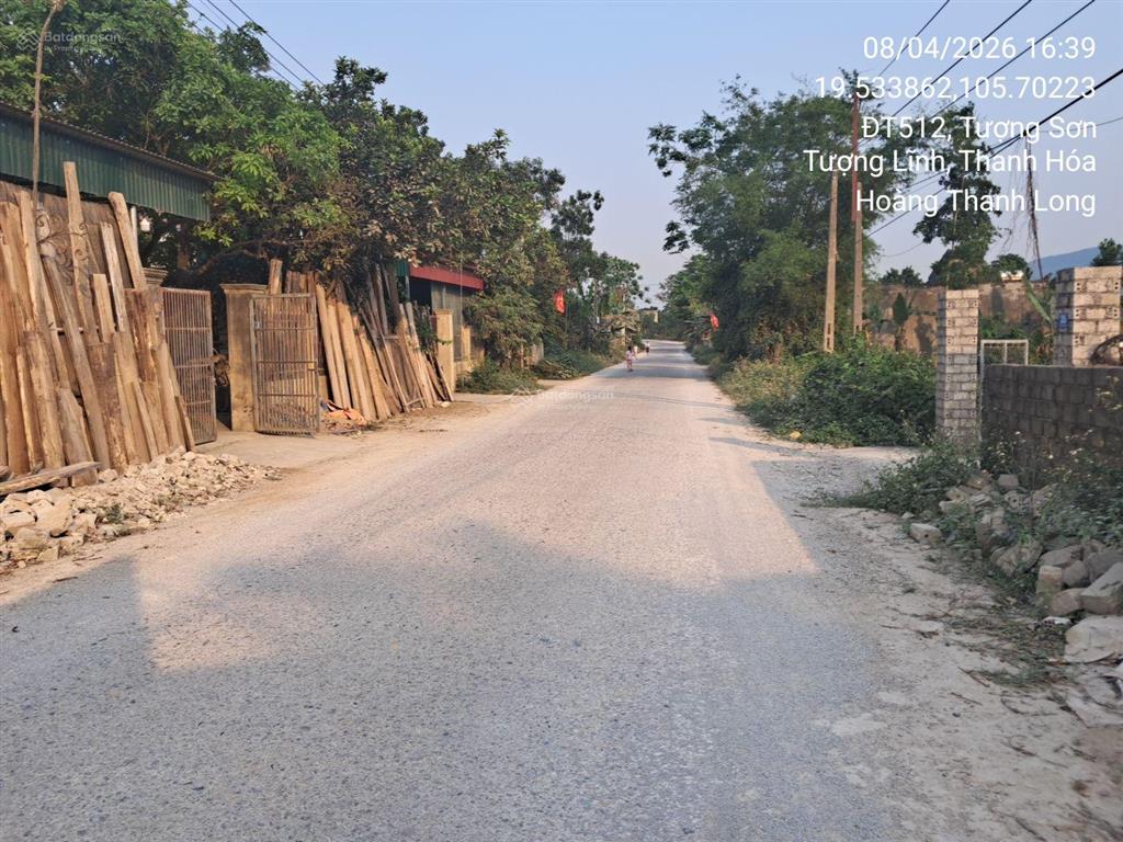Bán lô đất 223m2 tại td155 tbd39 đo vẽ năm 20026, thôn thị long, tượng sơn, nông cống, thanh hóa