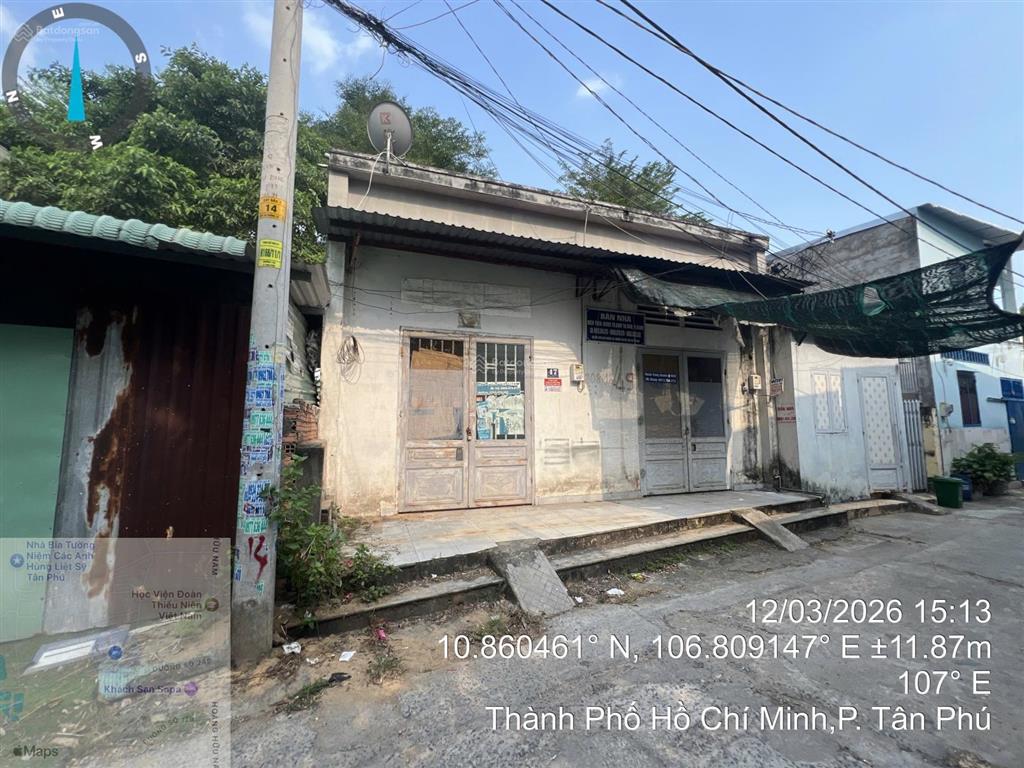 Bán nhà riêng tại td553, nhà hẻm 208/18/49, đường 138, p. tân phú, tp. thủ đức, hcm  03418791