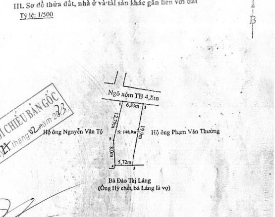 Ngân hàng bán thửa đất tại thôn phương la, xã quyết tiến, huyện yên lãng, tp hải phòng  04476921