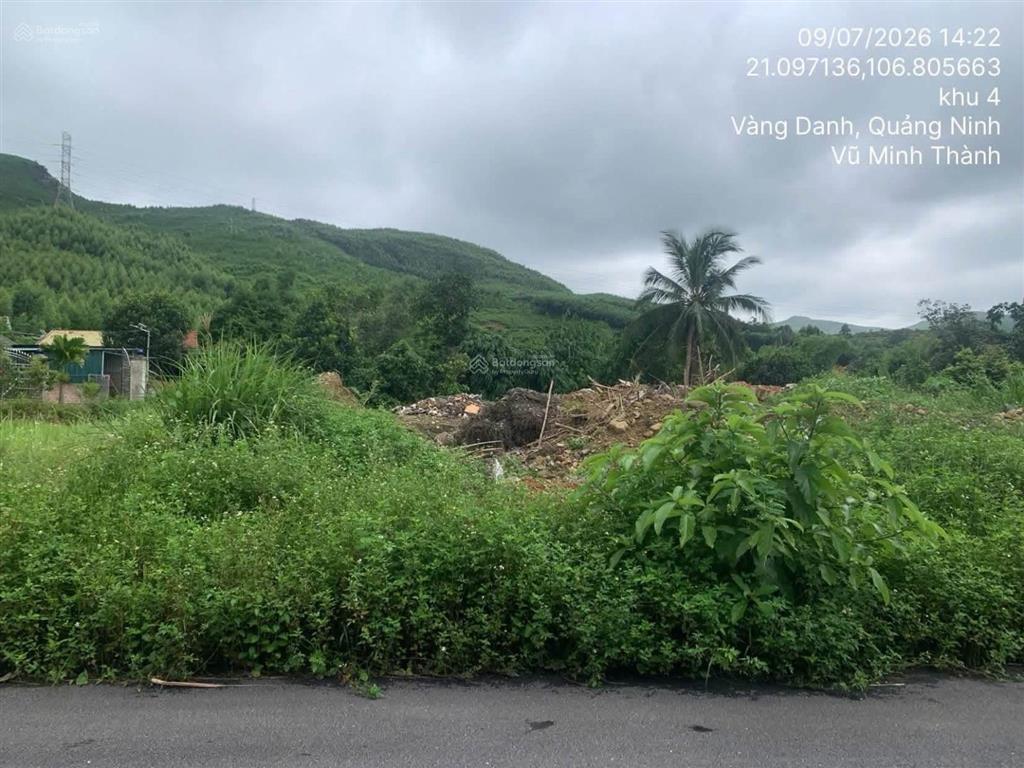 Thửa đất 2a, tờ bản đồ số 90, khu 5a, vàng danh, uông bí, quảng ninh