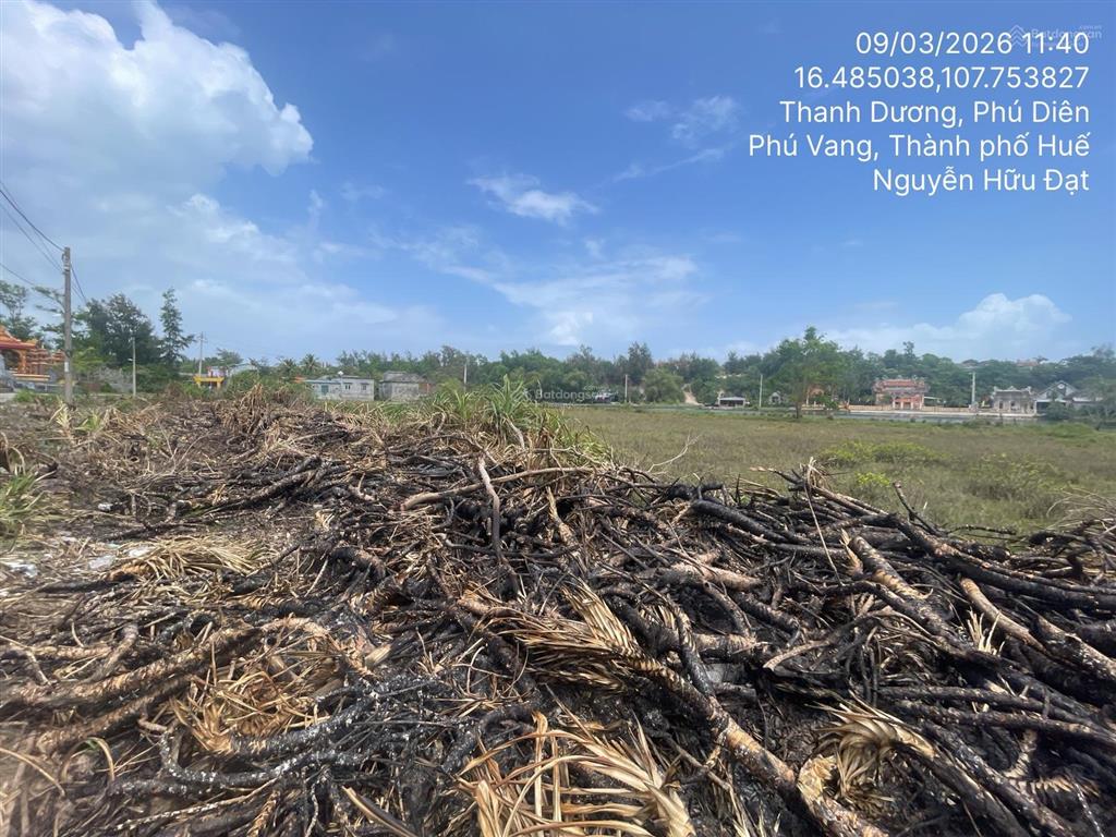 Bán td 625  626 tbd19, thôn thanh dương, xã phú diên, huyện phú vang, tỉnh thừa thiên huế