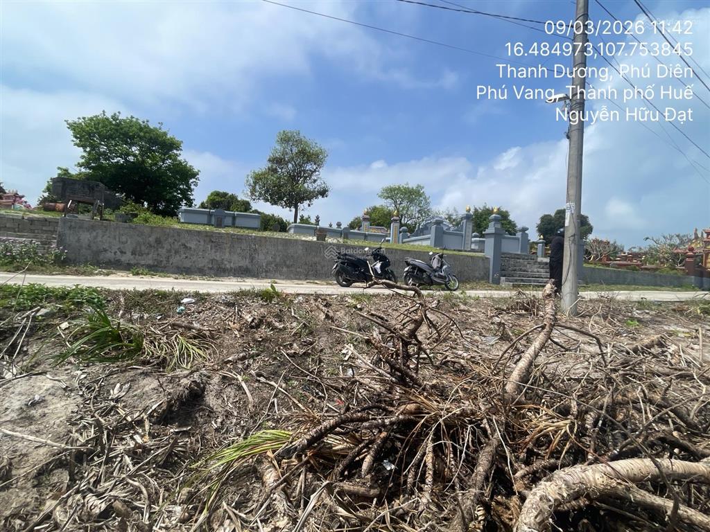 Bán td 625  626 tbd19, thôn thanh dương, xã phú diên, huyện phú vang, tỉnh thừa thiên huế