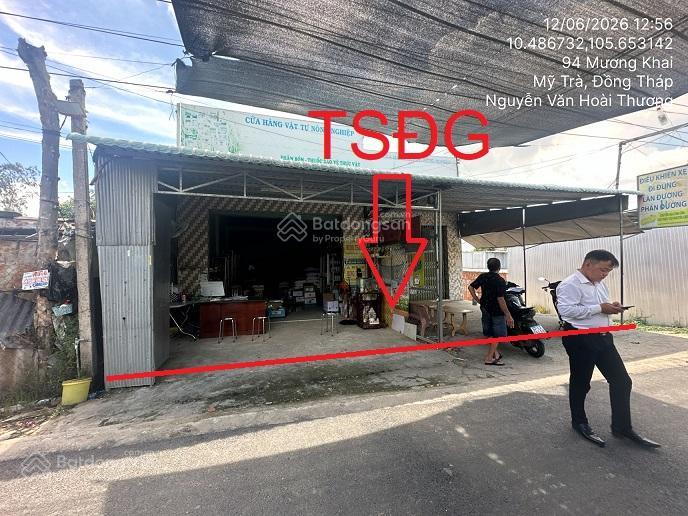Bán thửa đất  tbd29, đường cái môn, phường mỹ trà, cao lãnh, đồng tháp