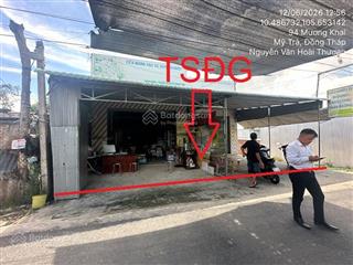 Bán thửa đất  tbd29, đường cái môn, phường mỹ trà, cao lãnh, đồng tháp