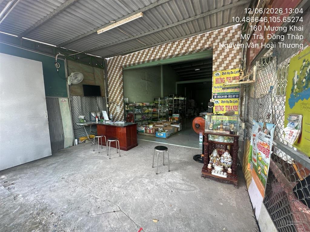 Bán thửa đất  tbd29, đường cái môn, phường mỹ trà, cao lãnh, đồng tháp