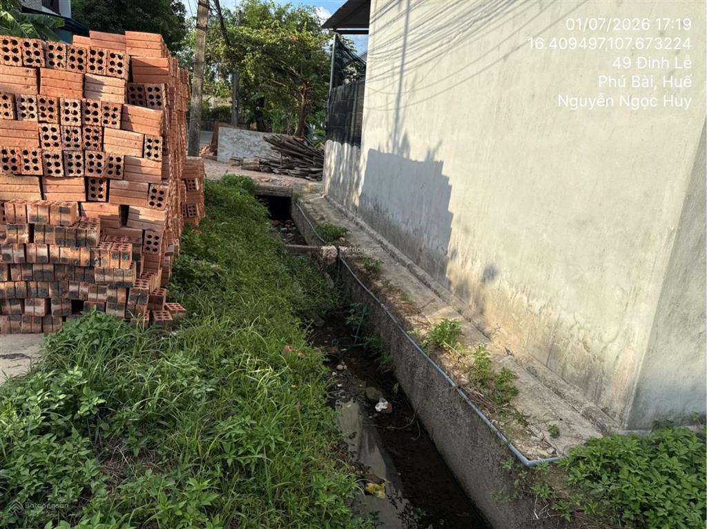 Bán thửa đất 529 tờ bản đồ 11, tổ 07, phường phú bài, thị xã hương thủy, tỉnh thừa thiên huế