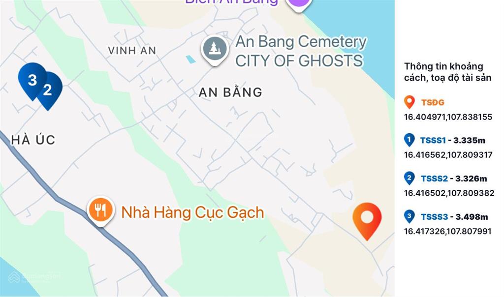 Bán thửa đất 121  122 tbd25, thôn an mỹ, xã vinh an, huyện phú vang, tỉnh thừa thiên huế