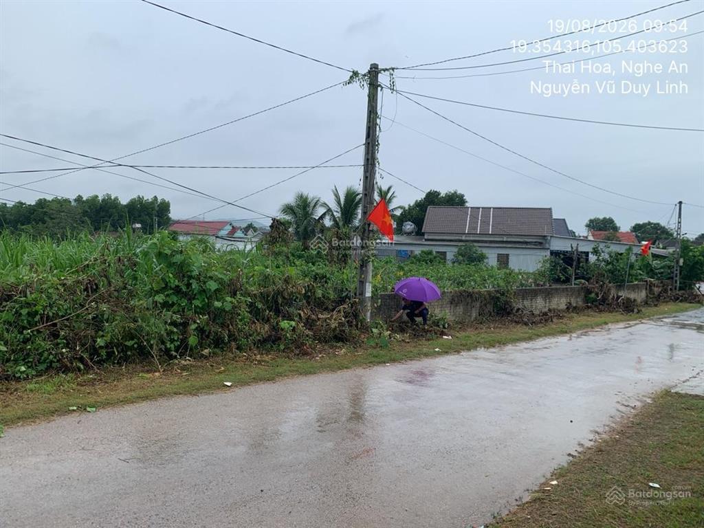 Bán thửa đất số 135, tbd số 4, khối quang minh, phường quang phong, thị xã thái hòa, tỉnh nghệ an