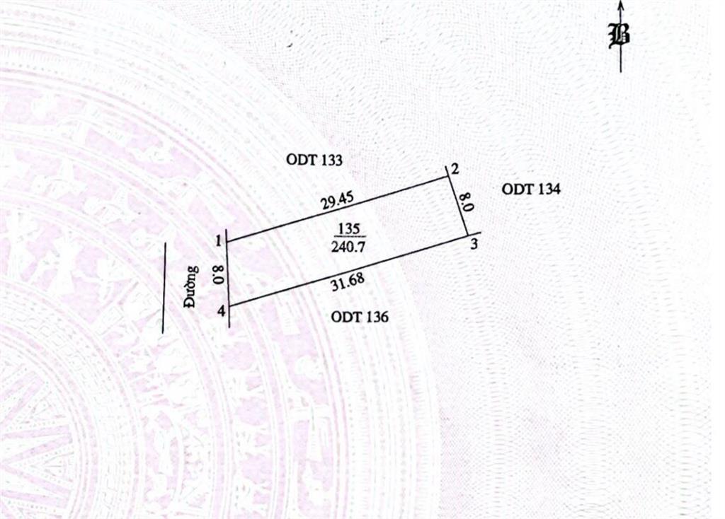 Bán thửa đất số 135, tbd số 4, khối quang minh, phường quang phong, thị xã thái hòa, tỉnh nghệ an