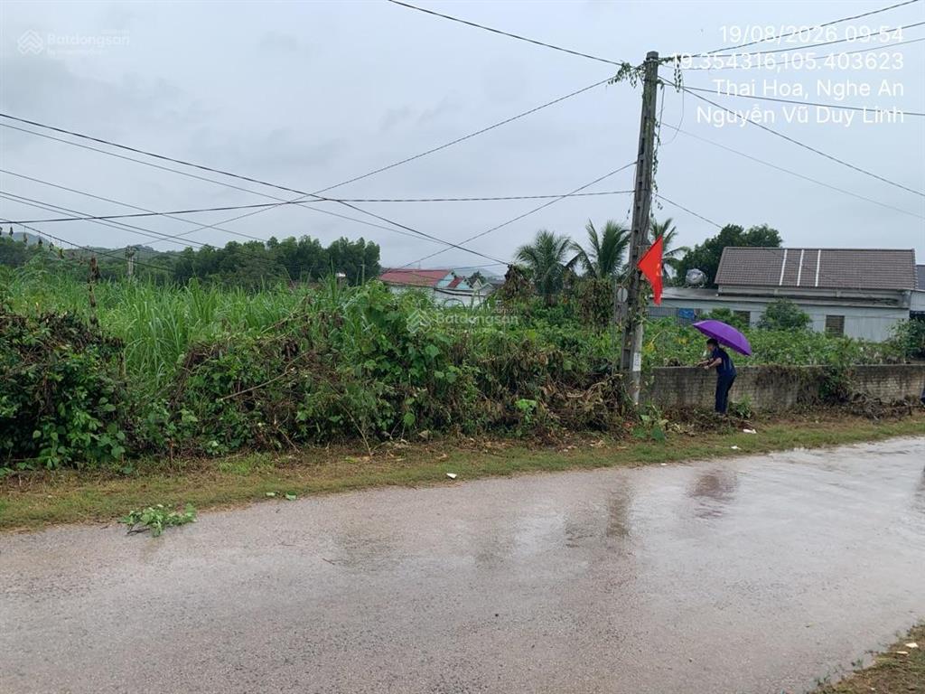 Bán thửa đất số 135, tbd số 4, khối quang minh, phường quang phong, thị xã thái hòa, tỉnh nghệ an