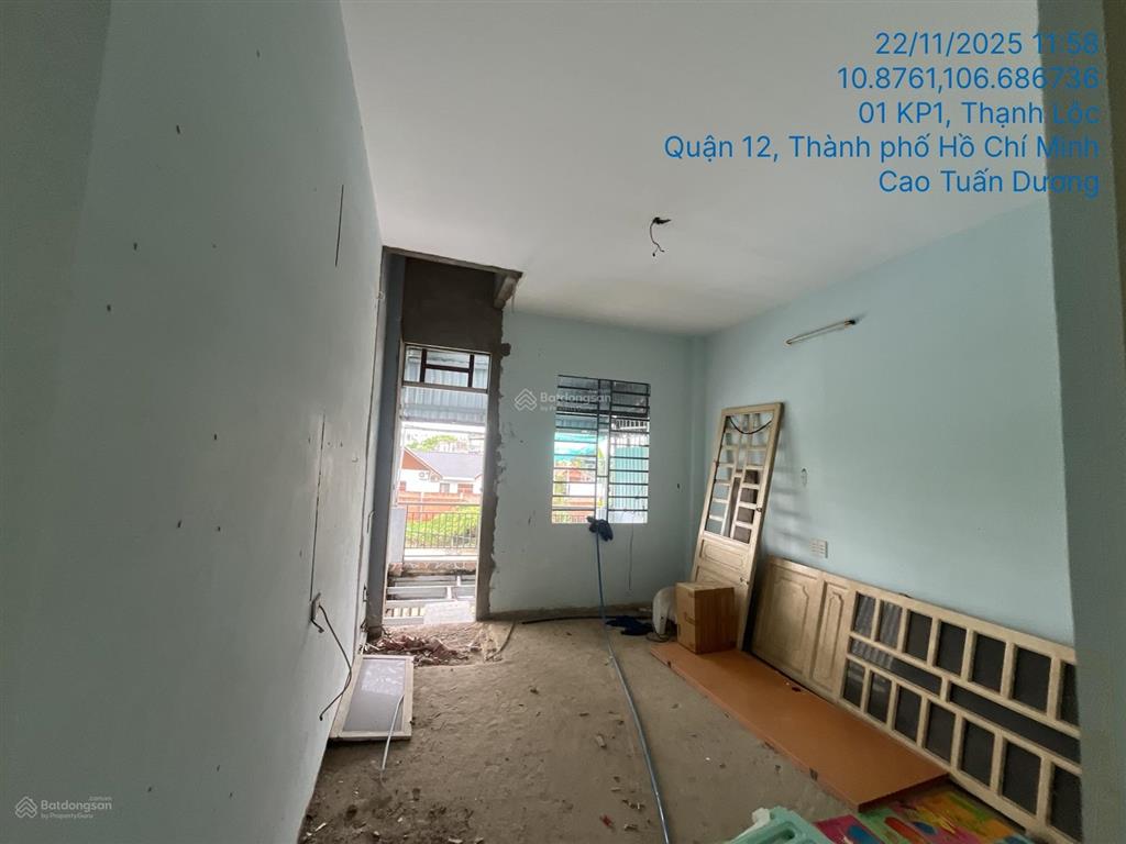 Bán đất tại thửa đất số 553, tbd14, phường thạnh lộc, quận 12, tp. hồ chí minh, 5,1 tỷ, 104,6m2
