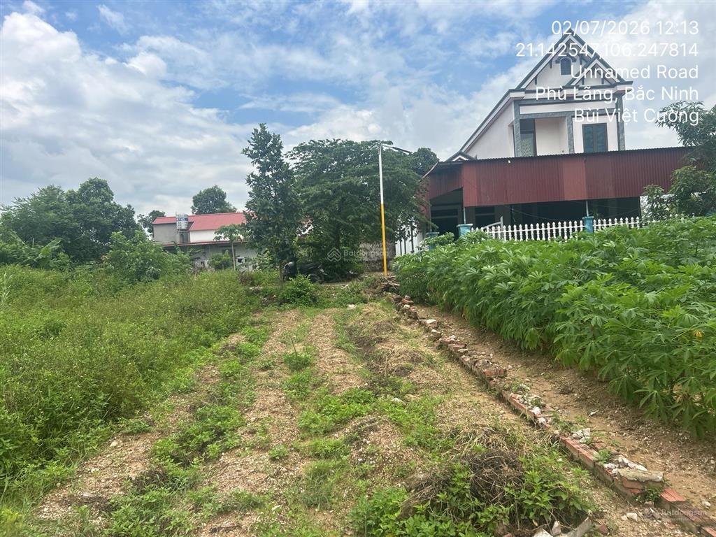 Bán thửa đất số 219, tờ bản đồ 19, tại xã châu phong, huyện quế võ, tỉnh bắc ninh