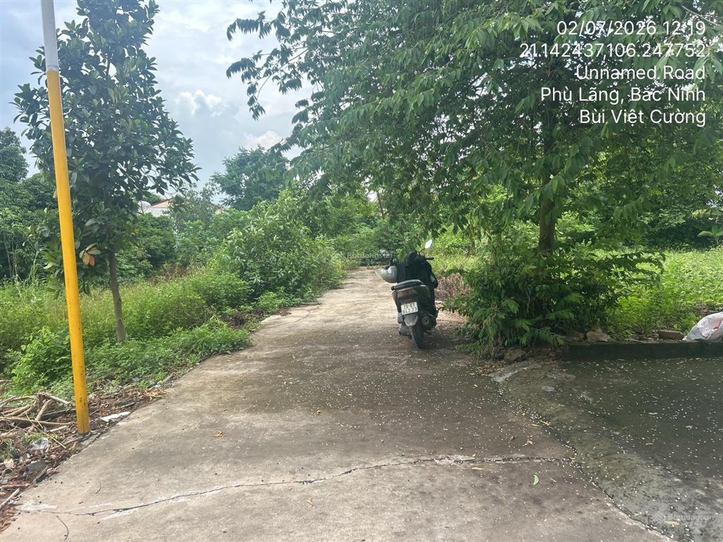 Bán thửa đất số 219, tờ bản đồ 19, tại xã châu phong, huyện quế võ, tỉnh bắc ninh