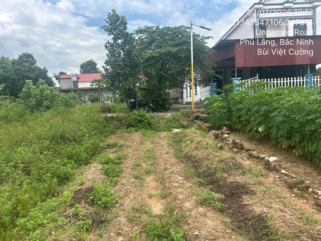 Bán thửa đất số 219, tờ bản đồ 19, tại xã châu phong, huyện quế võ, tỉnh bắc ninh