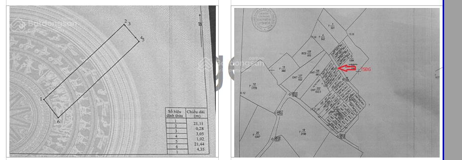 Bán thửa đất số 219, tờ bản đồ 19, tại xã châu phong, huyện quế võ, tỉnh bắc ninh