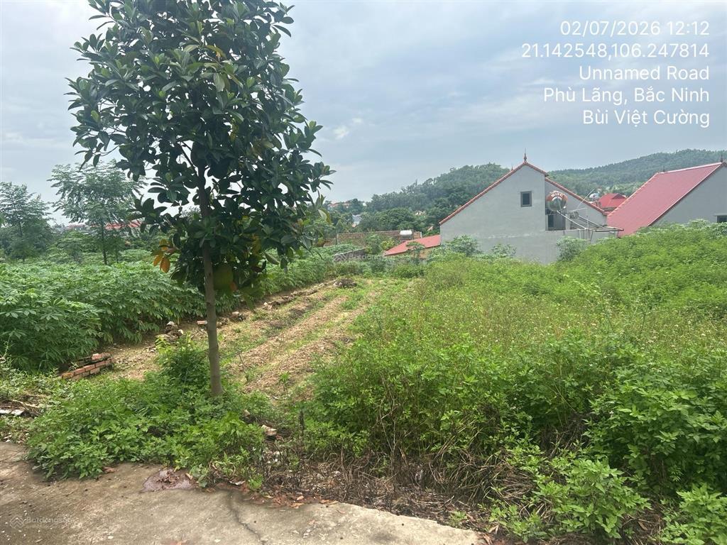 Bán thửa đất số 219, tờ bản đồ 19, tại xã châu phong, huyện quế võ, tỉnh bắc ninh