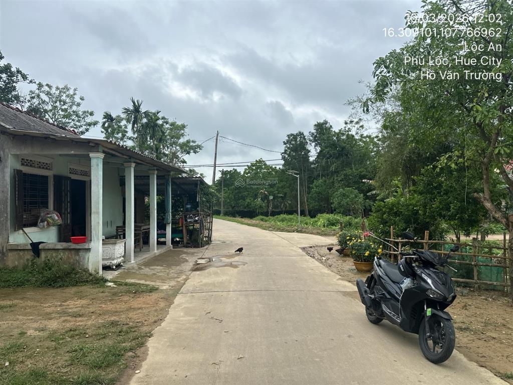 Bán thửa đất 219, tờ bản đồ 78, kdc 2, thôn phước mỹ, xã lộc an, huyện phú lộc, tỉnh thừa thiên huế