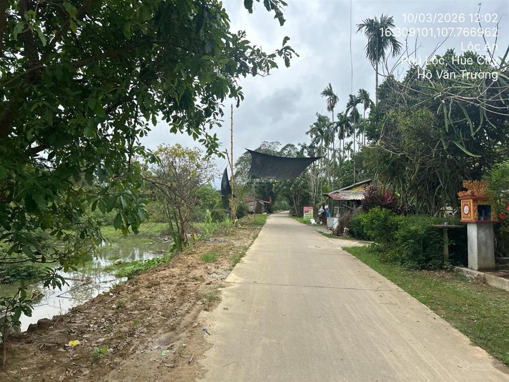 Bán thửa đất 219, tờ bản đồ 78, kdc 2, thôn phước mỹ, xã lộc an, huyện phú lộc, tỉnh thừa thiên huế