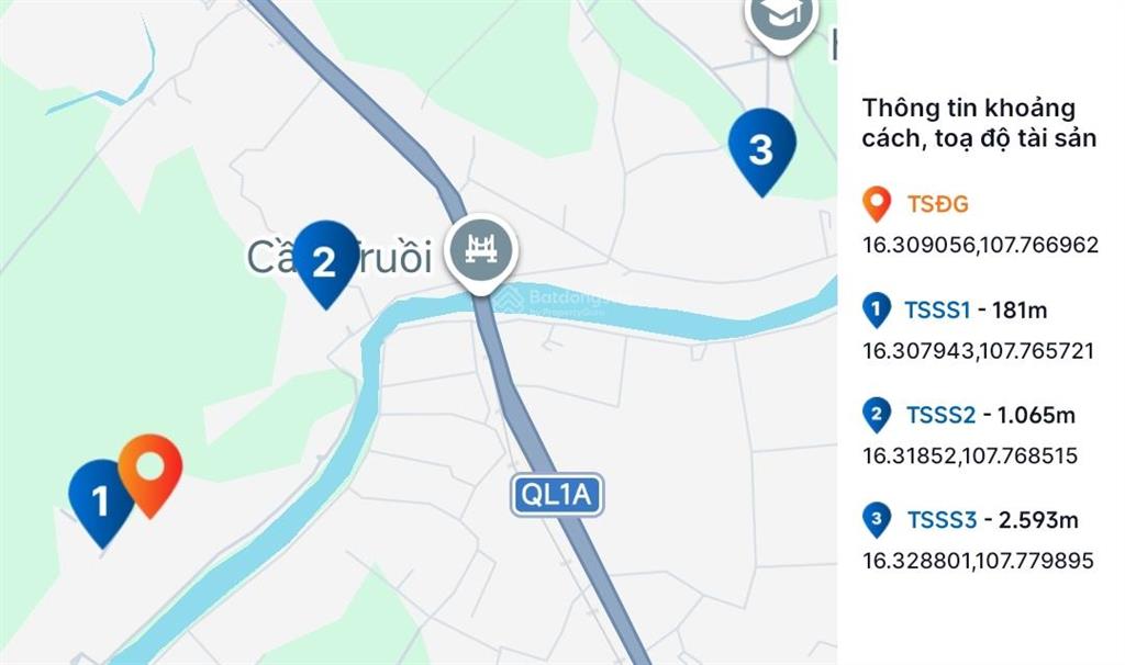 Bán thửa đất 219, tờ bản đồ 78, kdc 2, thôn phước mỹ, xã lộc an, huyện phú lộc, tỉnh thừa thiên huế
