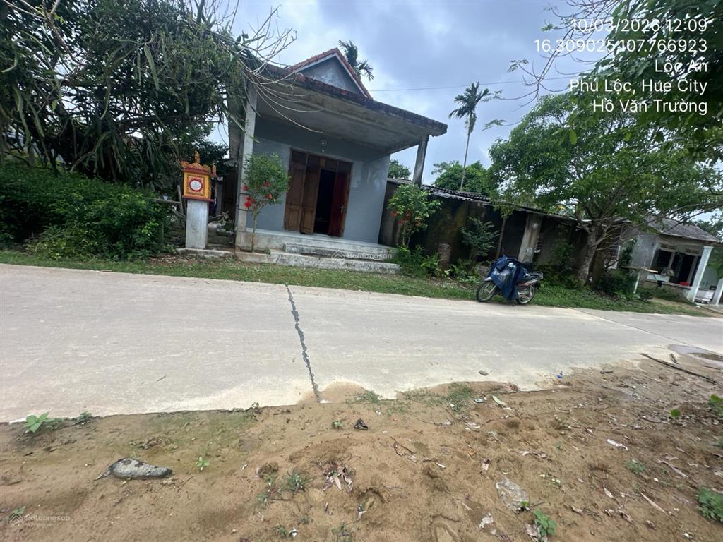 Bán thửa đất 219, tờ bản đồ 78, kdc 2, thôn phước mỹ, xã lộc an, huyện phú lộc, tỉnh thừa thiên huế