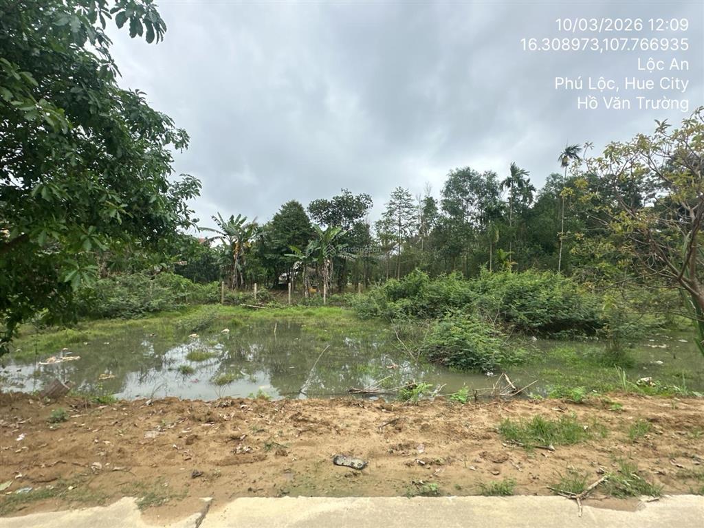 Bán thửa đất 219, tờ bản đồ 78, kdc 2, thôn phước mỹ, xã lộc an, huyện phú lộc, tỉnh thừa thiên huế