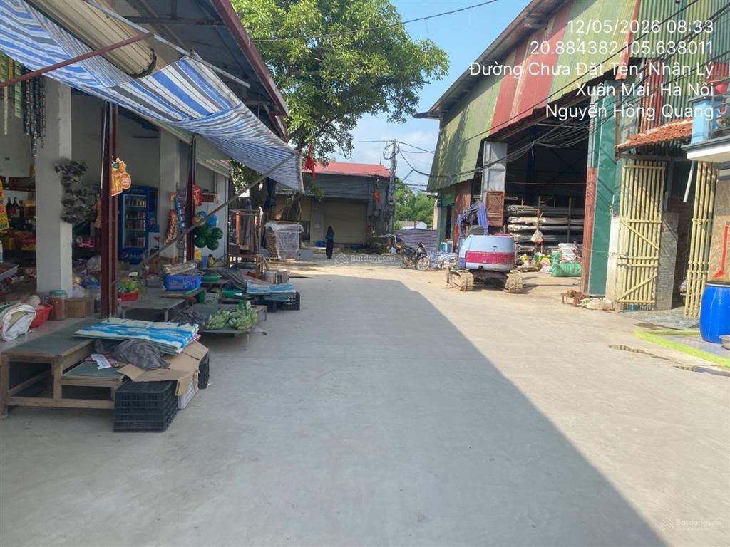 Bán thửa đất 261 tờ bản đồ 02, thôn nhân lý, xã nam phương, huyện chương mỹ, tp hà nội