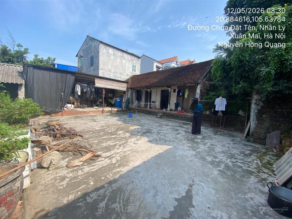 Bán thửa đất 261 tờ bản đồ 02, thôn nhân lý, xã nam phương, huyện chương mỹ, tp hà nội