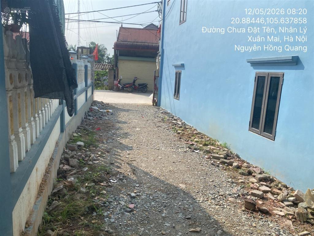 Bán thửa đất 261 tờ bản đồ 02, thôn nhân lý, xã nam phương, huyện chương mỹ, tp hà nội