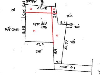 Bán thửa đất 261 tờ bản đồ 02, thôn nhân lý, xã nam phương, huyện chương mỹ, tp hà nội
