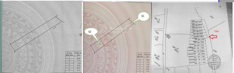 Bán thửa đất số 220, tờ bản đồ số 20. tại xã châu phong, huyện quế võ, tỉnh bắc ninh