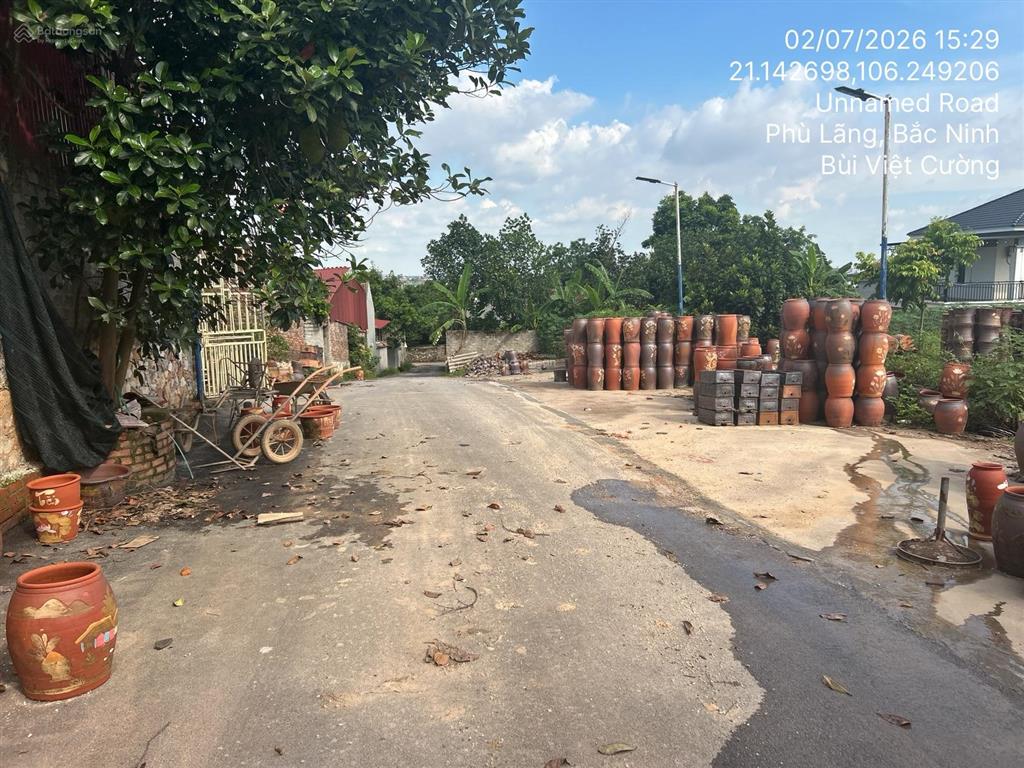Bán thửa đất số 220, tờ bản đồ số 20. tại xã châu phong, huyện quế võ, tỉnh bắc ninh