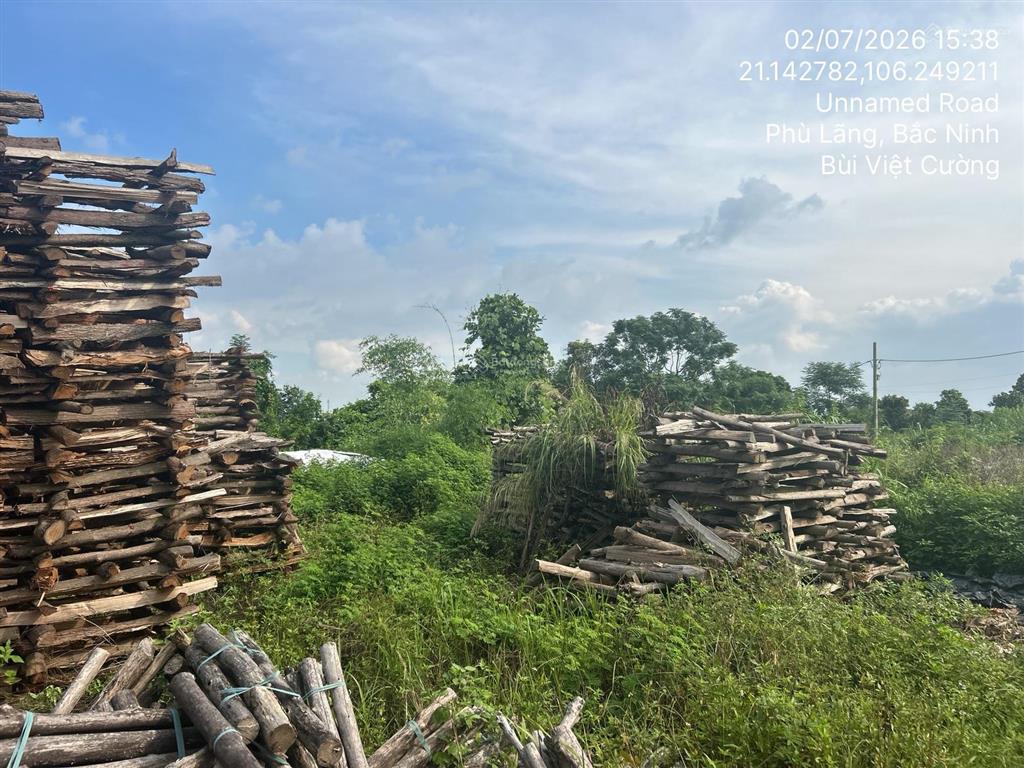 Bán thửa đất số 220, tờ bản đồ số 20. tại xã châu phong, huyện quế võ, tỉnh bắc ninh