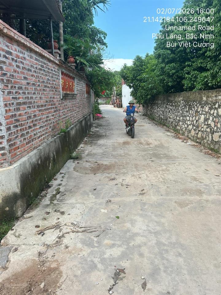 Bán thửa đất số 220, tờ bản đồ số 20. tại xã châu phong, huyện quế võ, tỉnh bắc ninh
