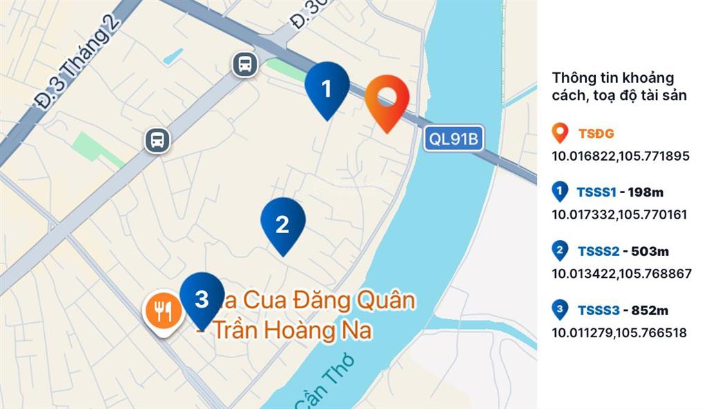 Bán nr tại td 98, tbd31, 304/8a, tầm vu, phường hưng lợi, quận ninh kiều, tp cần thơ
