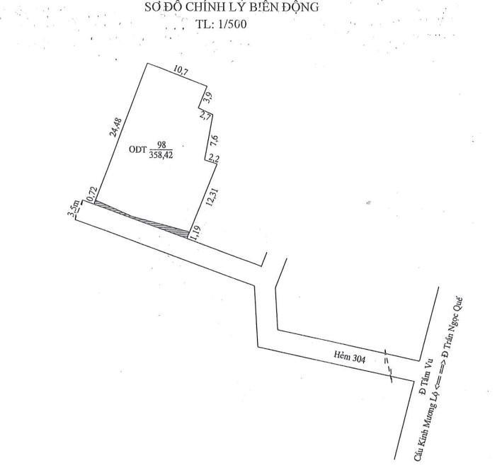 Bán nr tại td 98, tbd31, 304/8a, tầm vu, phường hưng lợi, quận ninh kiều, tp cần thơ