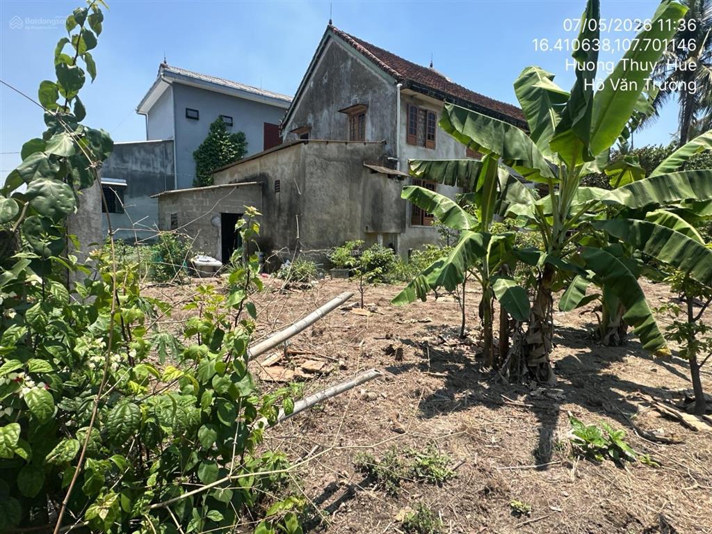 Bán thửa đất 688, tờ bản đồ 11, tổ 7, phường thủy lương, thị xã hương thủy, tỉnh thừa thiên huế