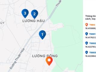 Bán thửa đất 688, tờ bản đồ 11, tổ 7, phường thủy lương, thị xã hương thủy, tỉnh thừa thiên huế