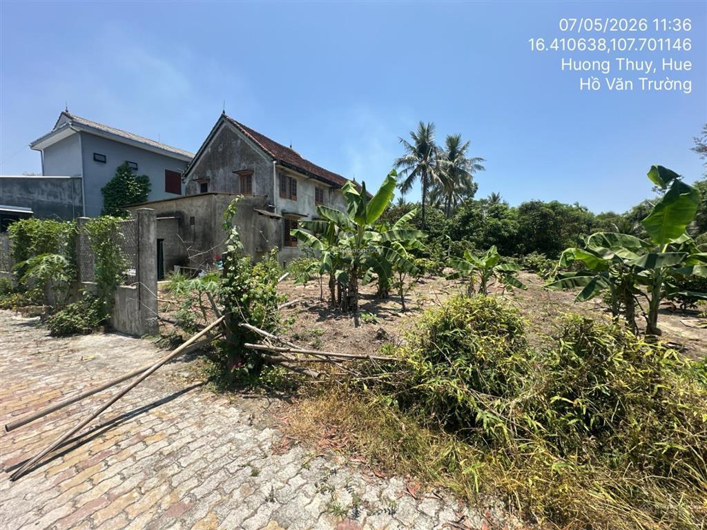 Bán thửa đất 688, tờ bản đồ 11, tổ 7, phường thủy lương, thị xã hương thủy, tỉnh thừa thiên huế