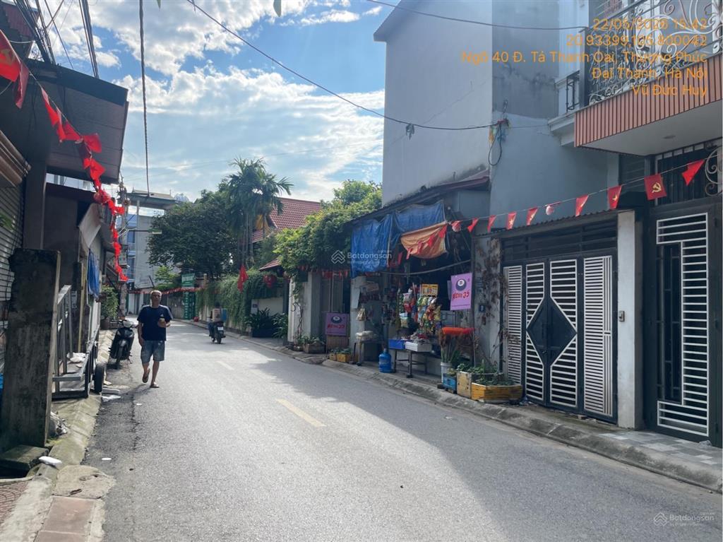 Bán nhà riêng tại td08 tbd09, đội 7, thôn thượng phúc, xã tả thanh oai, huyện thanh trì, hà nội