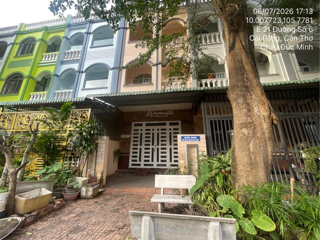 Bán nr tại td 814, khu tđc trung tâm văn hóa tây đô, p. hưng thạnh, q. cái răng, tp cần thơ