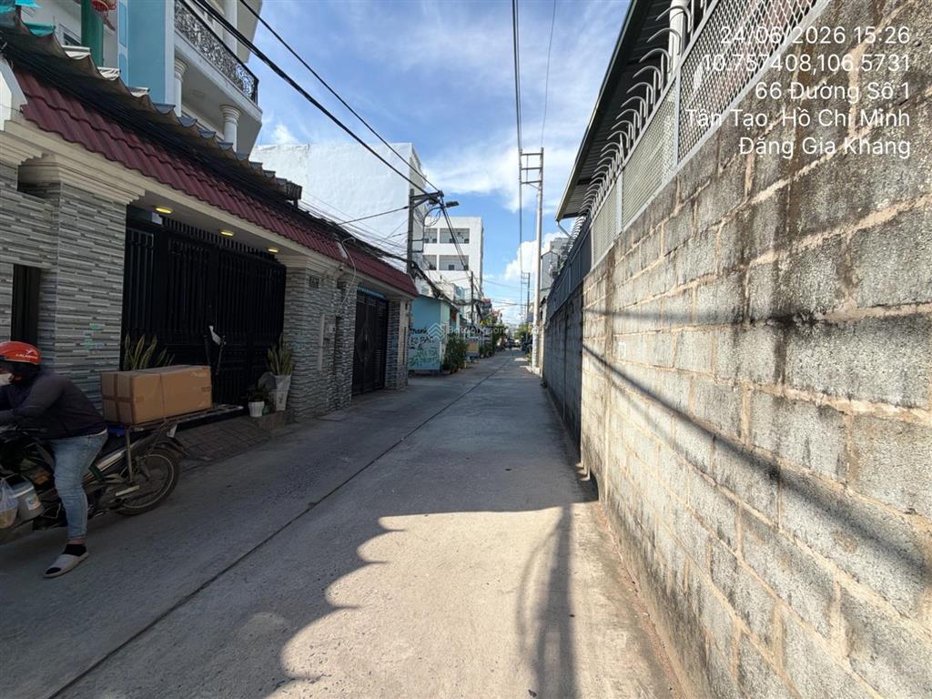 Bán nr tại td897, tbd16, 76, đường số 1, khu phố 5, phường tân tạo a, quận bình tân, tp hồ chí minh