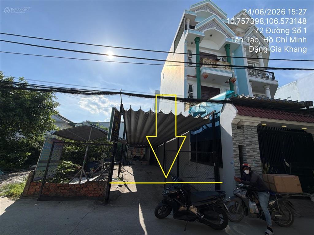 Bán nr tại td897, tbd16, 76, đường số 1, khu phố 5, phường tân tạo a, quận bình tân, tp hồ chí minh