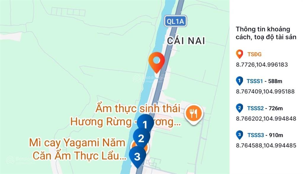 Bán nr tại td2 tbd9, khóm 8, thị trấn năm căn, huyện năm căn, tỉnh cà mau